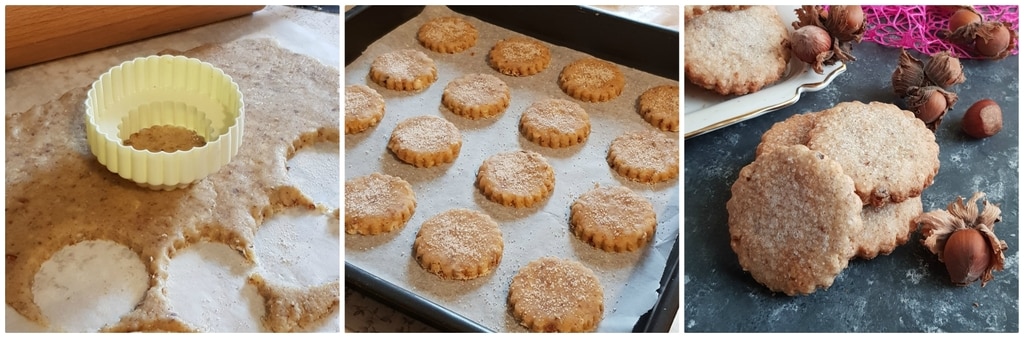 Mürbeteigkekse mit Trockenfrüchten