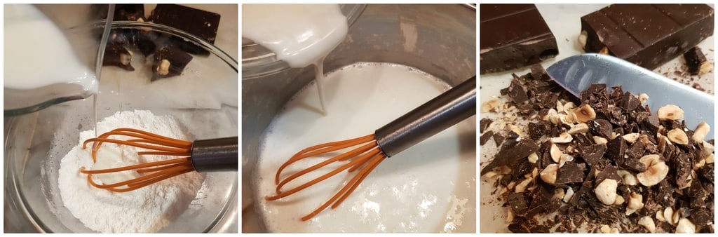 dunkle Haselnusscreme