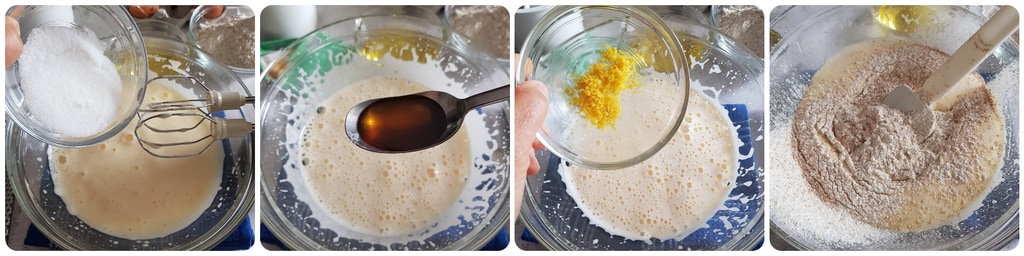 Apfelkuchen mit Vollkornmehl aus 7 Getreidesorten