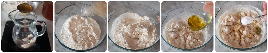 Käsepizza auf dem Blech