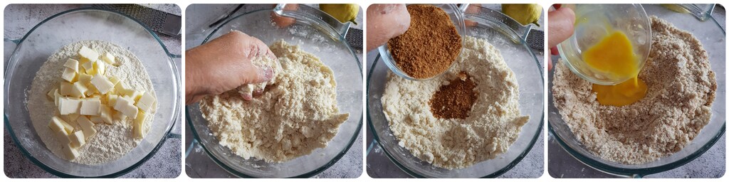 Mürbeteigplätzchen mit Pfirsichherz