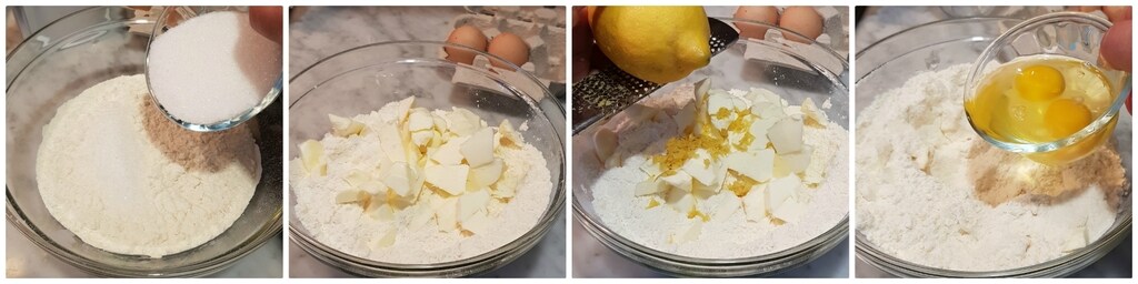 streuselkuchen mit pfirsichen und amaretti