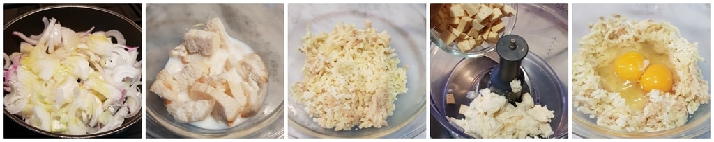 Omelett mit Zwiebeln