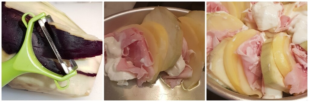 Auberginen-Kartoffel-Stracchino-Auflauf