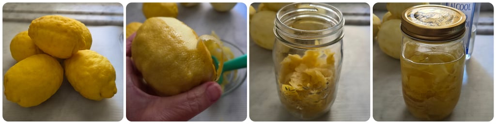 selbstgemachter Limoncello