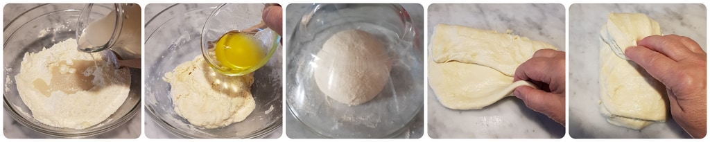 focaccia mit Zwiebeln