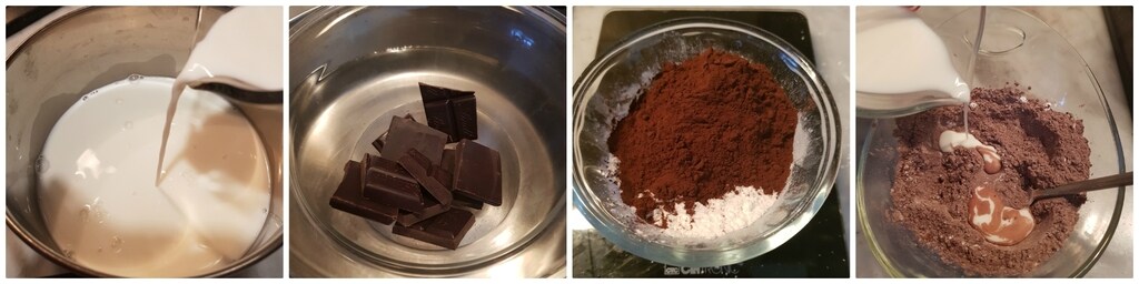 heiße Schokolade in der Tasse