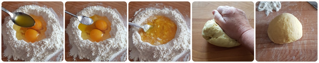 lasagne aus dem Ofen mit Gemüse