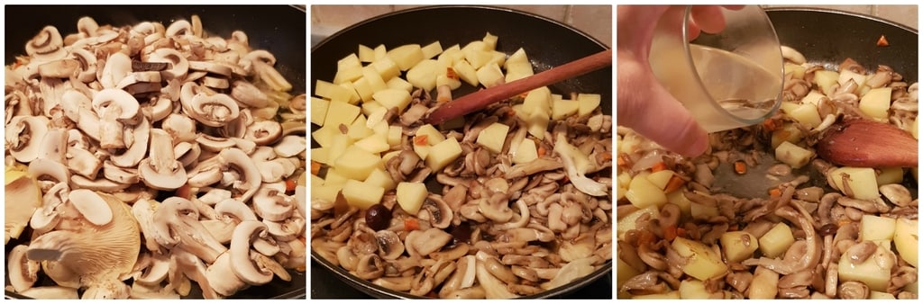 Hähnchenbrust mit Pilzen