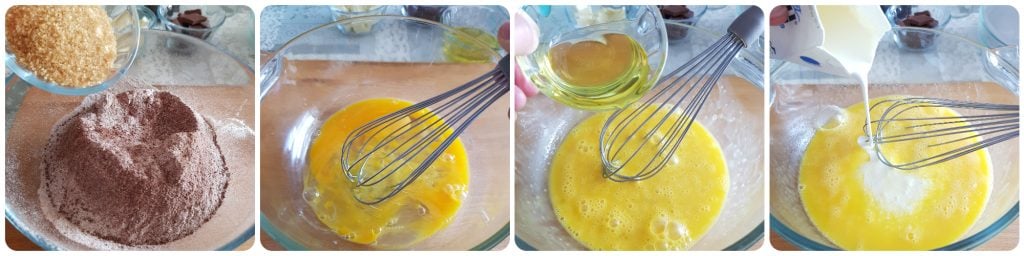 Drei-Schokoladen-Plumcake
