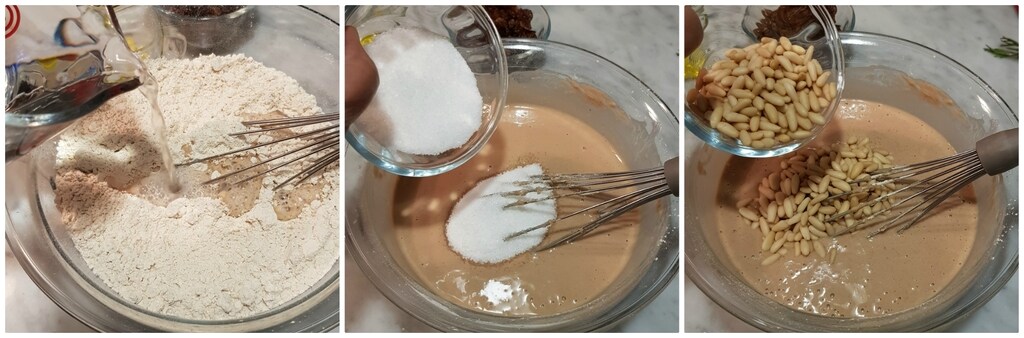 ligurischer kastanienkuchen