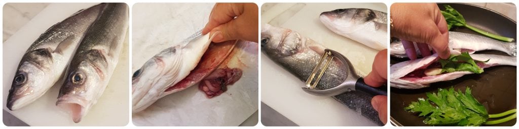 wolfsbarsch in acqua pazza