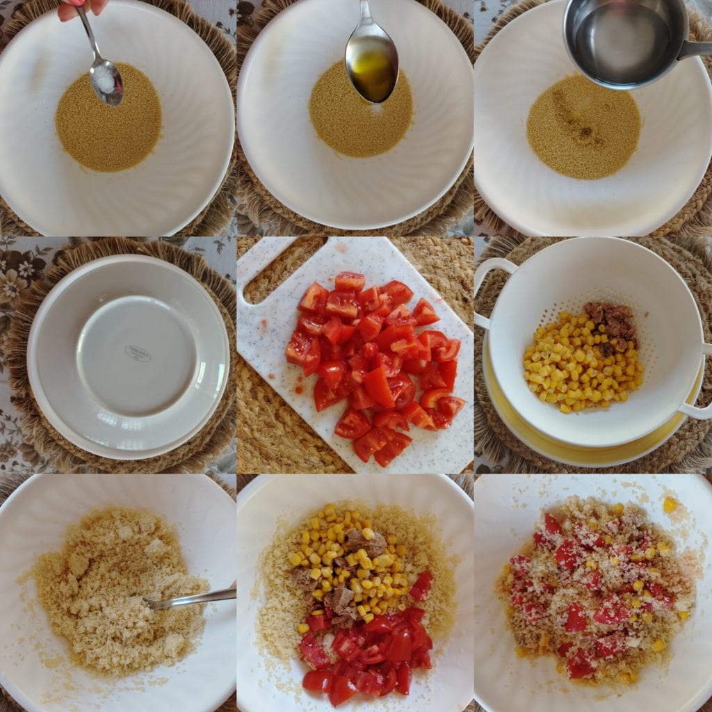 Couscous mit Thunfisch