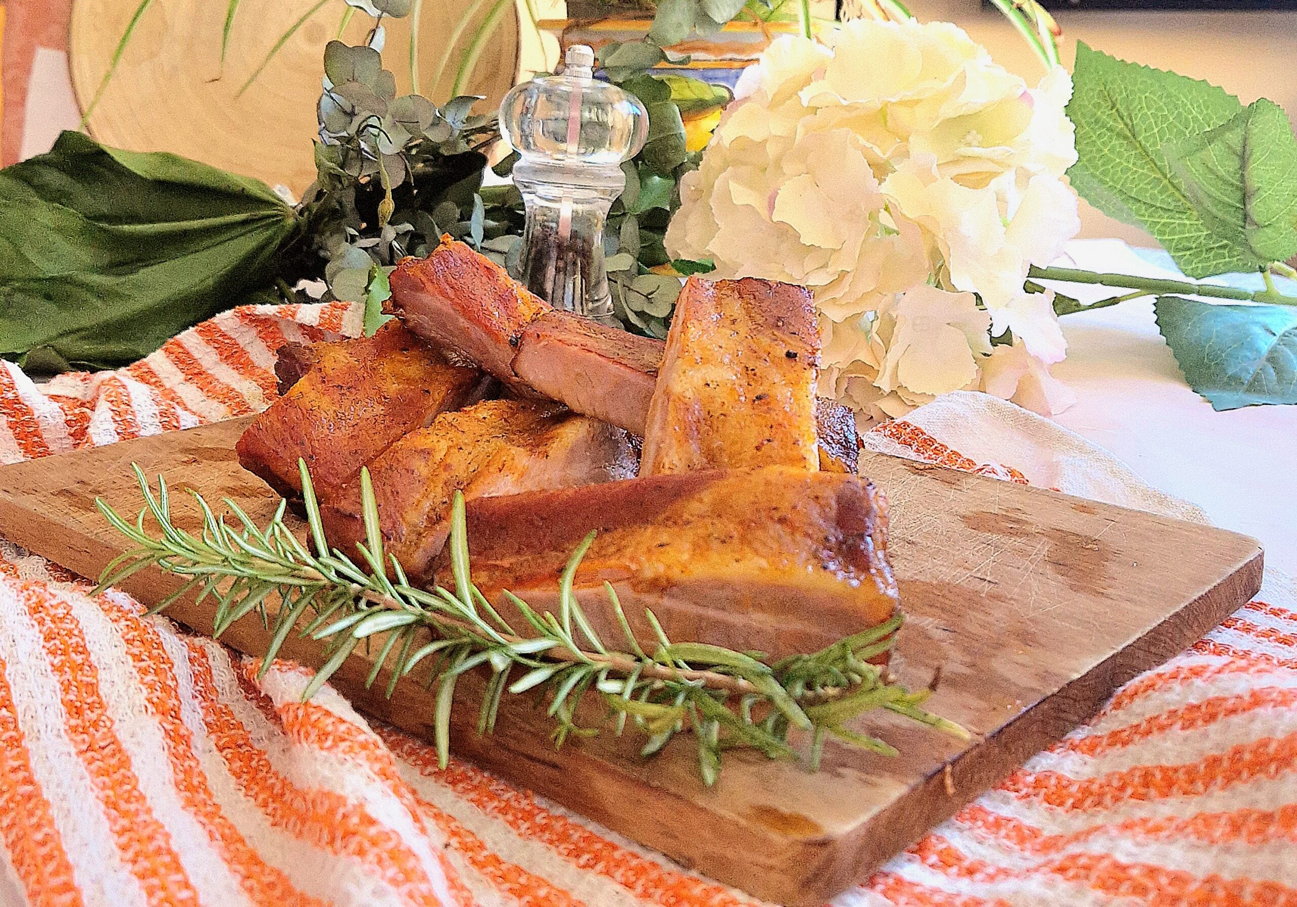 Die aromatischen Schweinerippchen