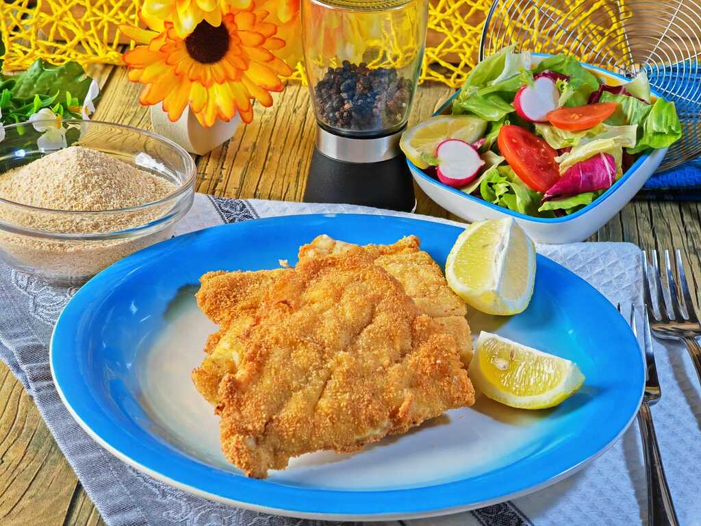 Kabeljau-Schnitzel