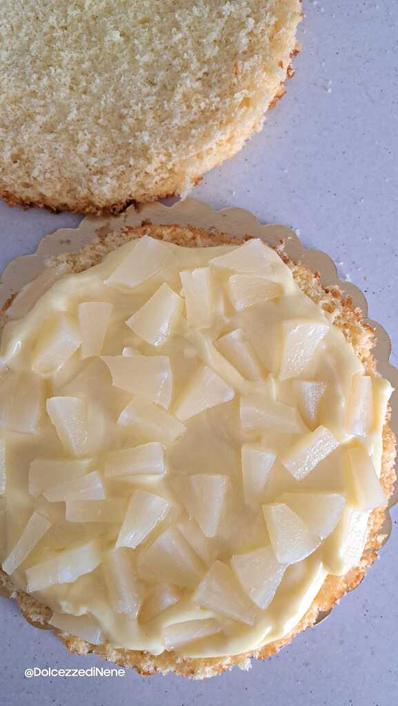 mimosa kuchen mit ananas