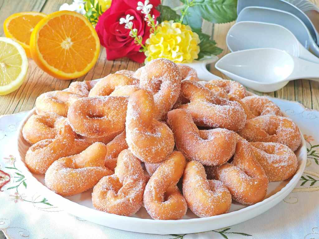 Frittierte Zeppole ohne Gehzeit