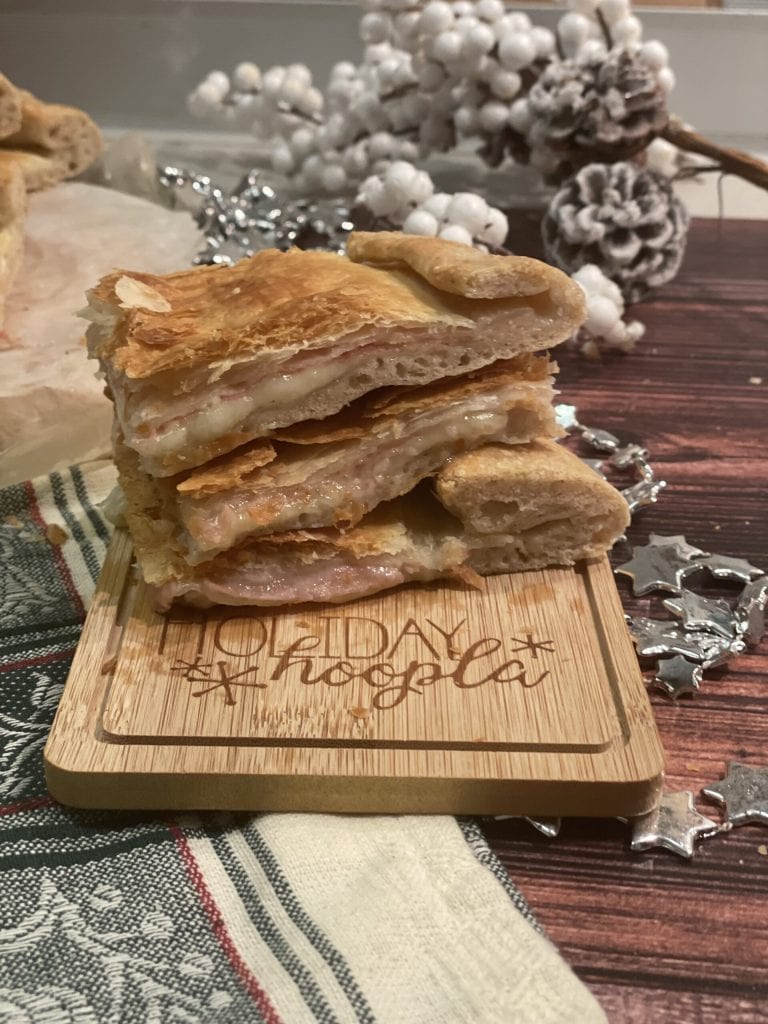 weißer Parigina mit Sauerteig gebacken