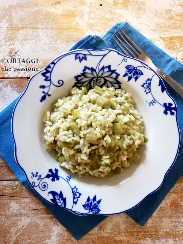 Risotto mit Kardonen ORTAGGI von Sara Grissino