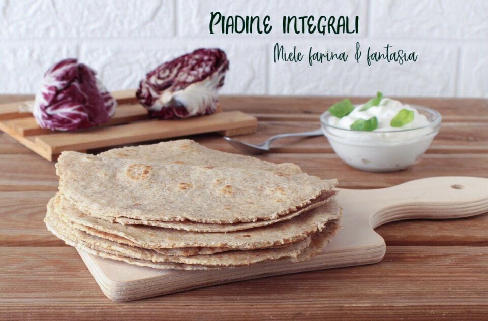 Vollkornmehl-Piadine