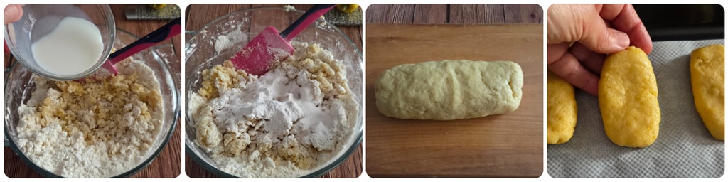 große Kekse zum Eintauchen in Milch