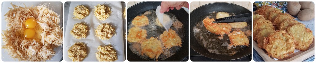 kartoffel- und taleggio-puffer