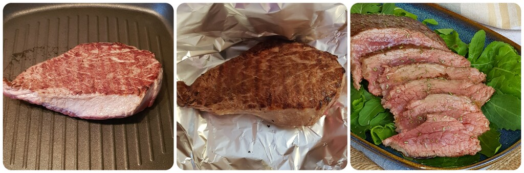 Rindersteak mit Rucola