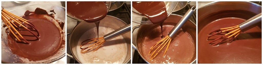 heiße Schokolade in der Tasse