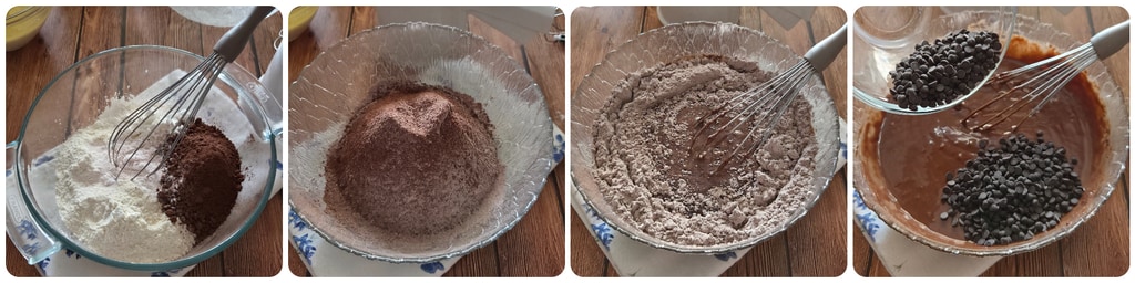 Kakaokuchen ohne Laktose, Eier und Butter