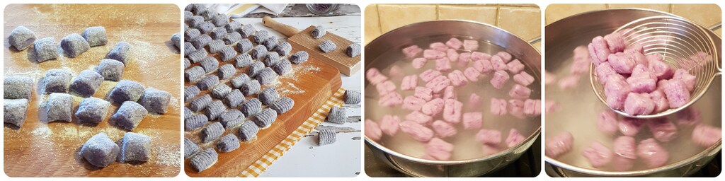 lila gnocchi cacio e pepe