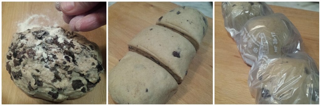 trockene Focaccia mit Oliven