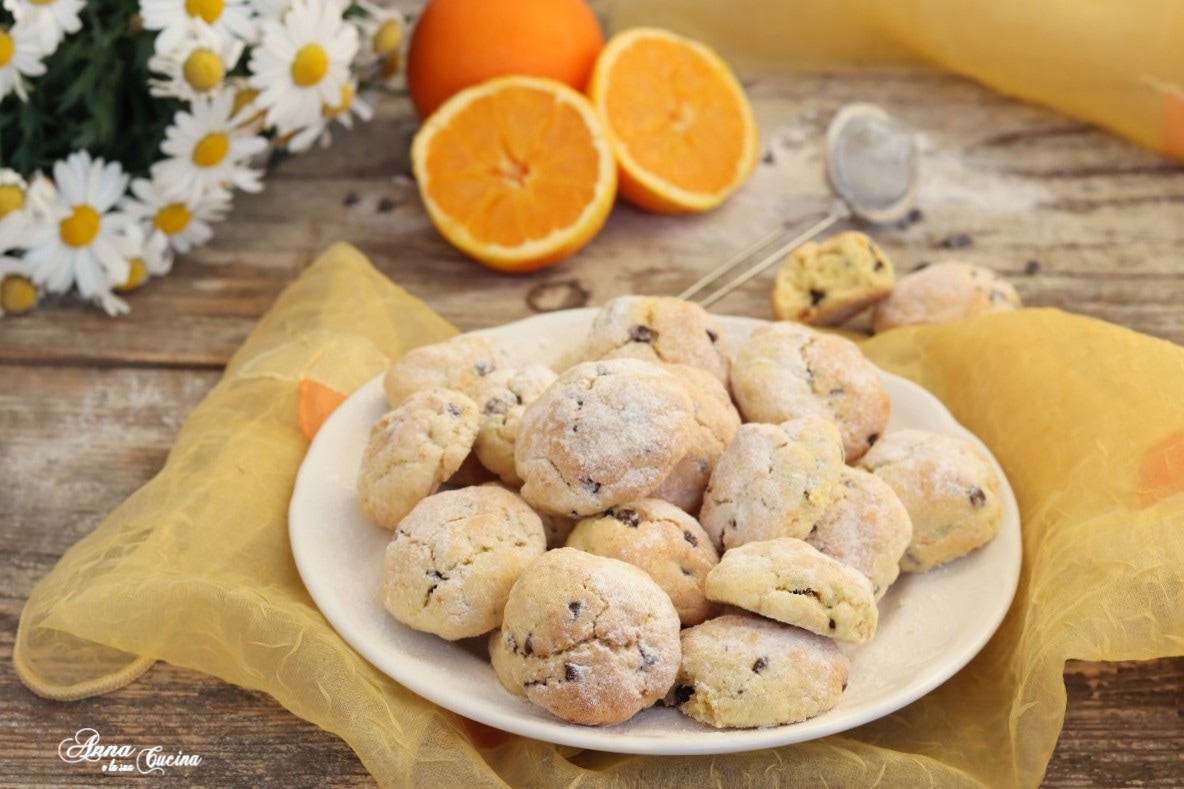 Duftende Orangen-Schokoladen-Kekse