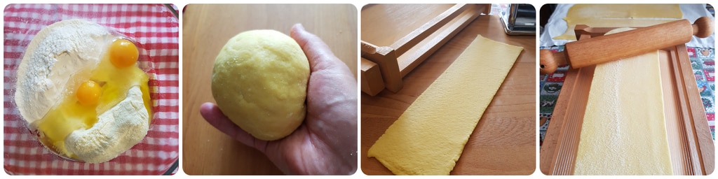 chitarrina mit Tintenfischsauce