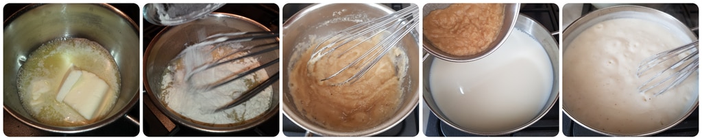 lasagne aus dem Ofen mit Gemüse