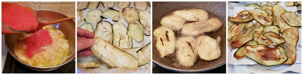 parmigiana mit auberginen