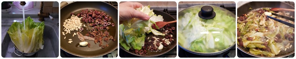 traditionelle Endivienpizza