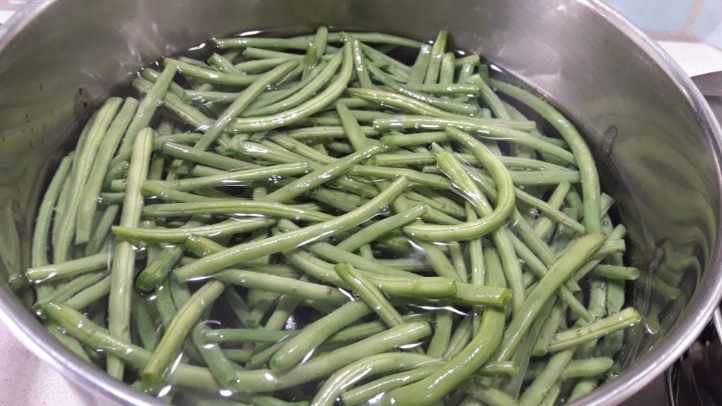 grüne Bohnen