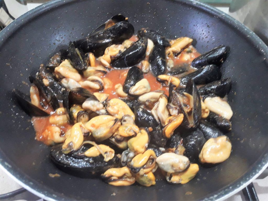 Spaghetti allo Scoglio Risottati