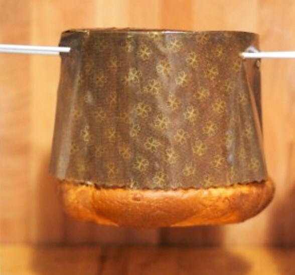 Vollkorn-Panettone ohne Zucker und Laktose