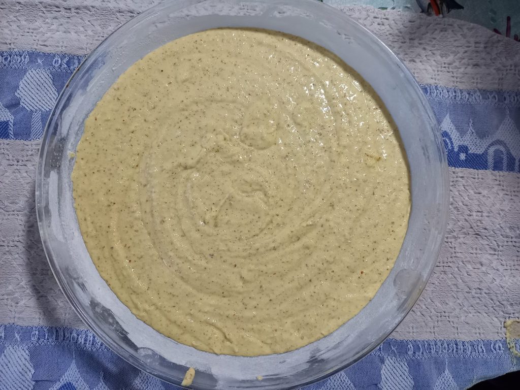 Zitronenkuchen mit Mandarinenmousse