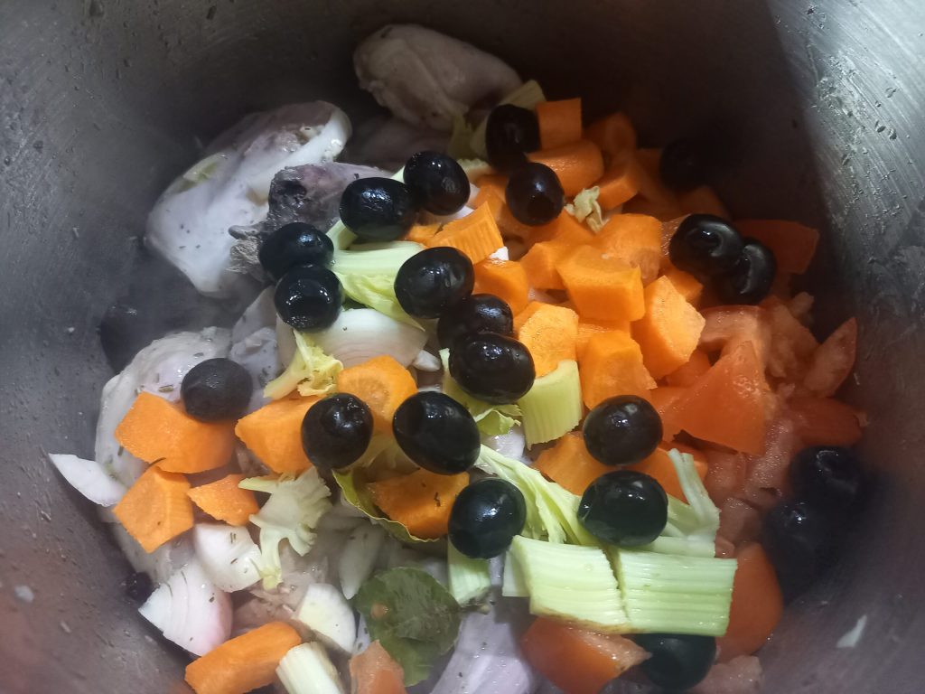 Das Kaninchen im Schnellkochtopf süßsauer