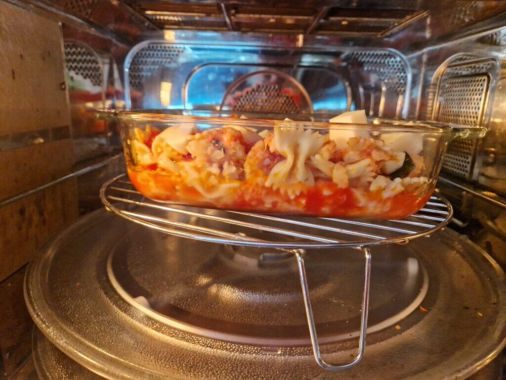 Überbackene Pasta mit Blumenkohl