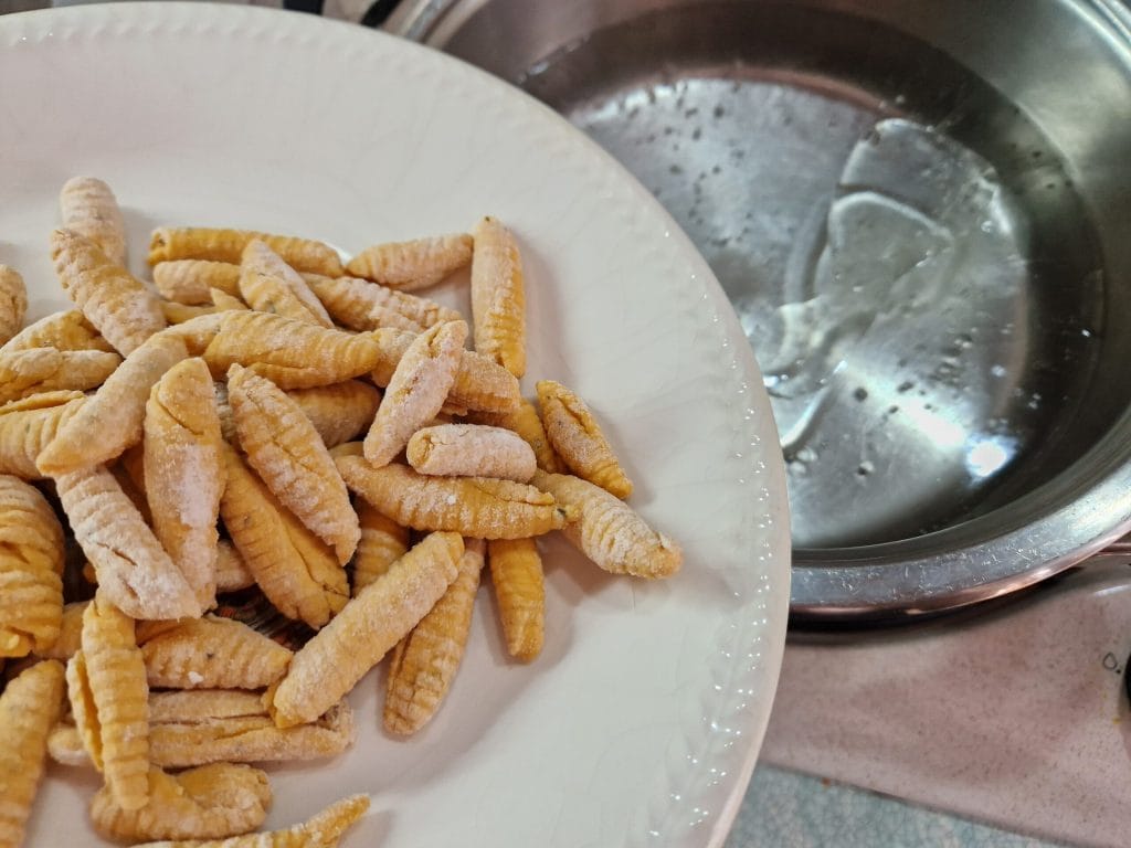 Kürbispasta ohne Eier