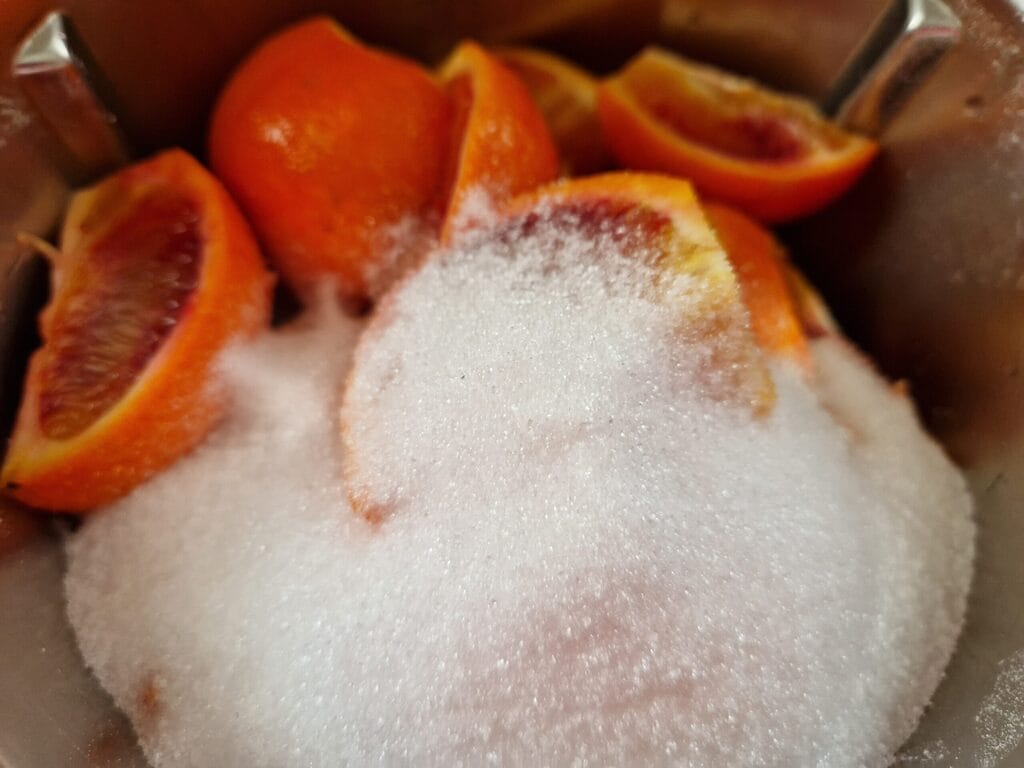 Der Orangen-Plum-Cake