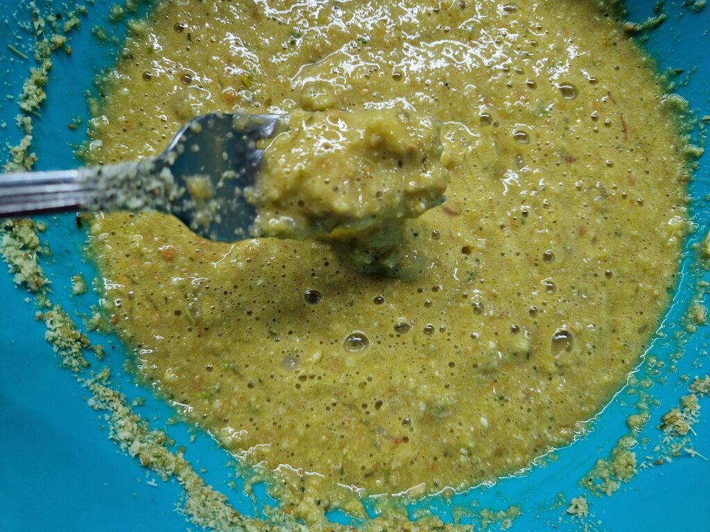 Die Muschel- und Garnelenpfannkuchen