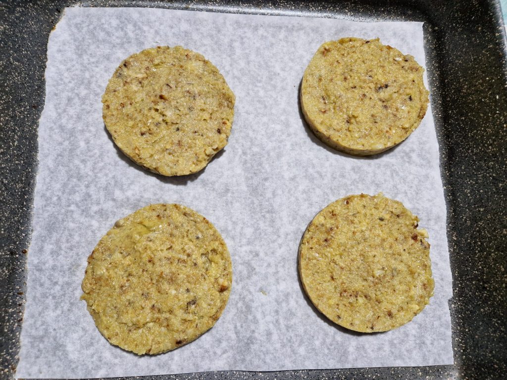 Kichererbsen-Burger vegetarisches Rezept