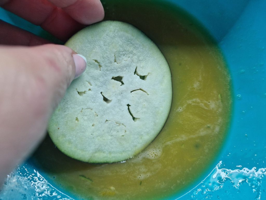 Die Auberginenpizzetten