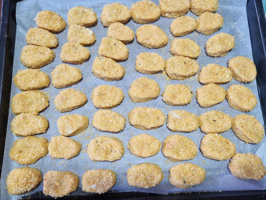 Hausgemachte Hähnchen-Nuggets