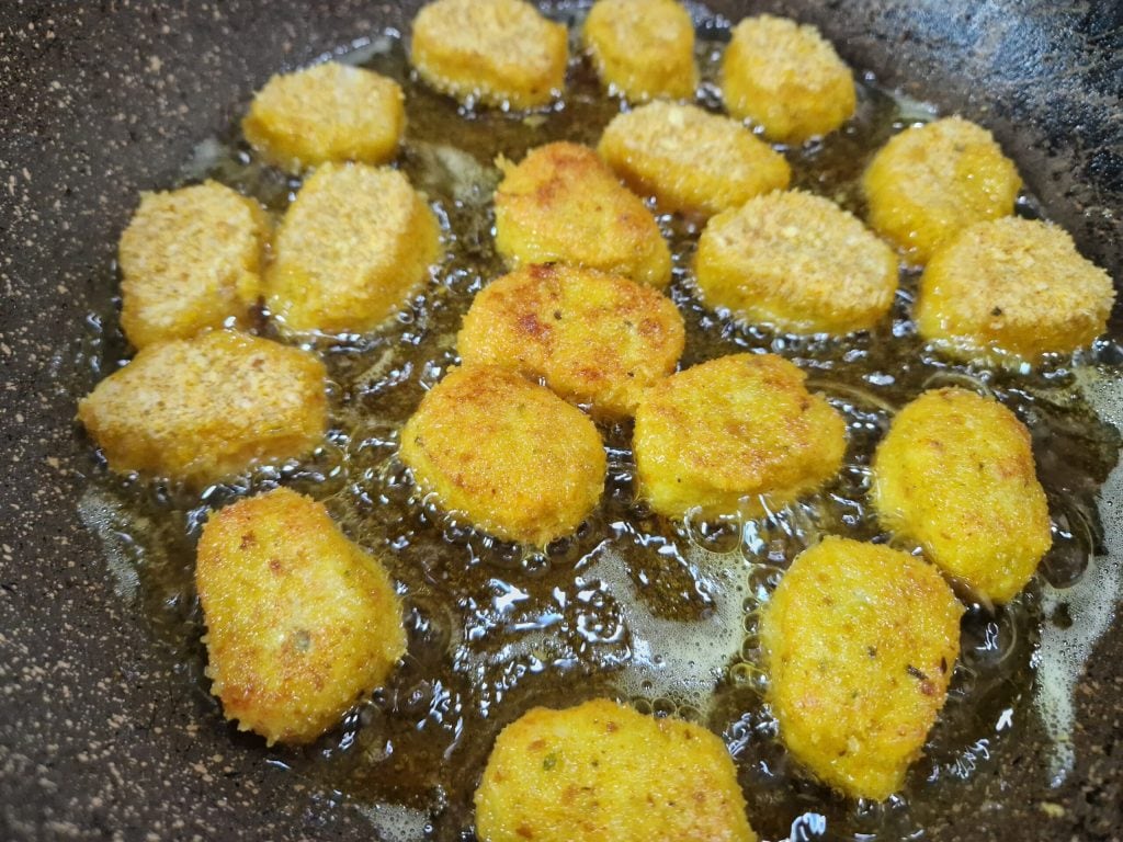 Hausgemachte Hähnchen-Nuggets