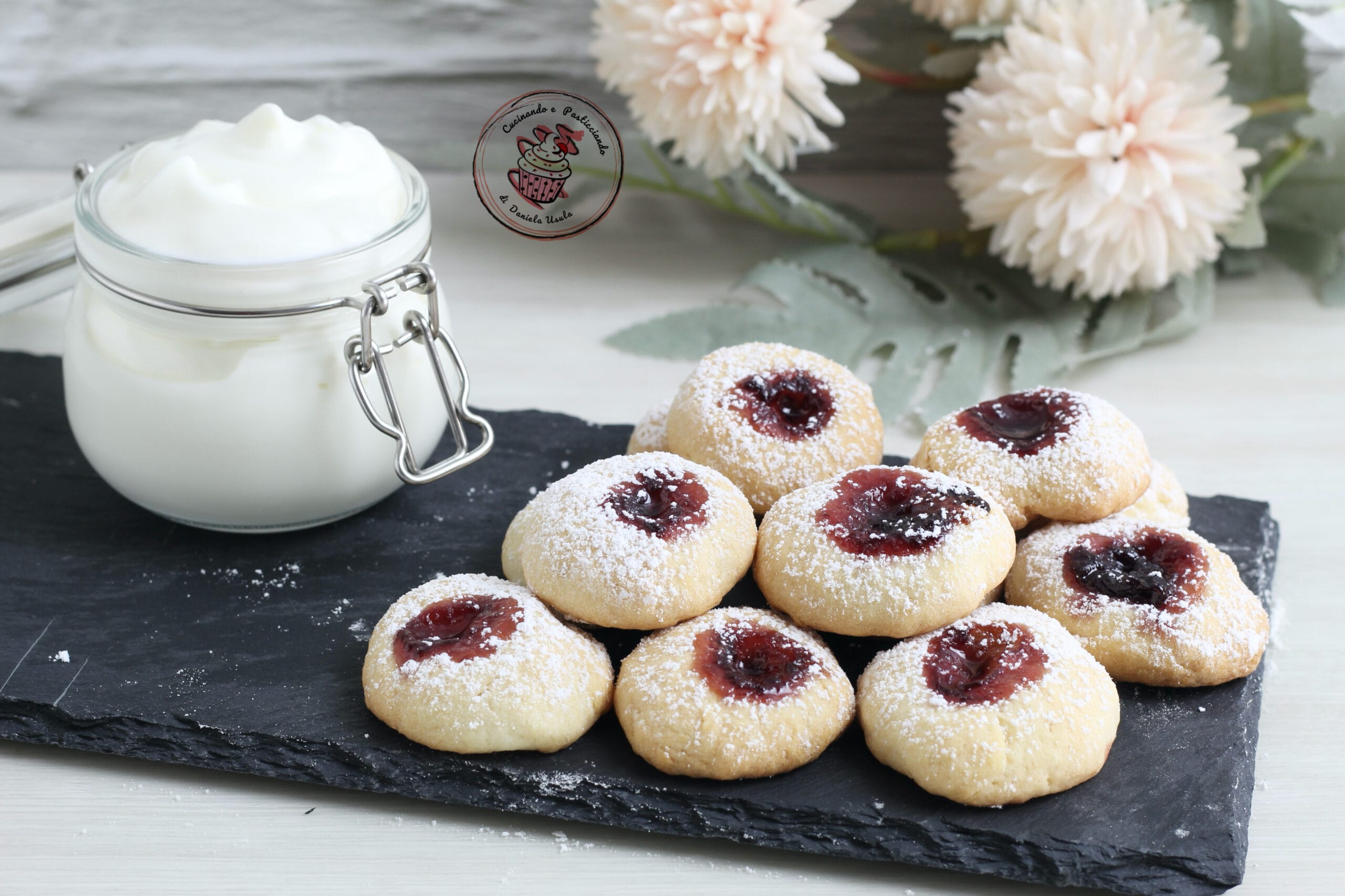 Joghurkekse ohne Butter und ohne Eier, einfach ohne Formen und Ausstechen